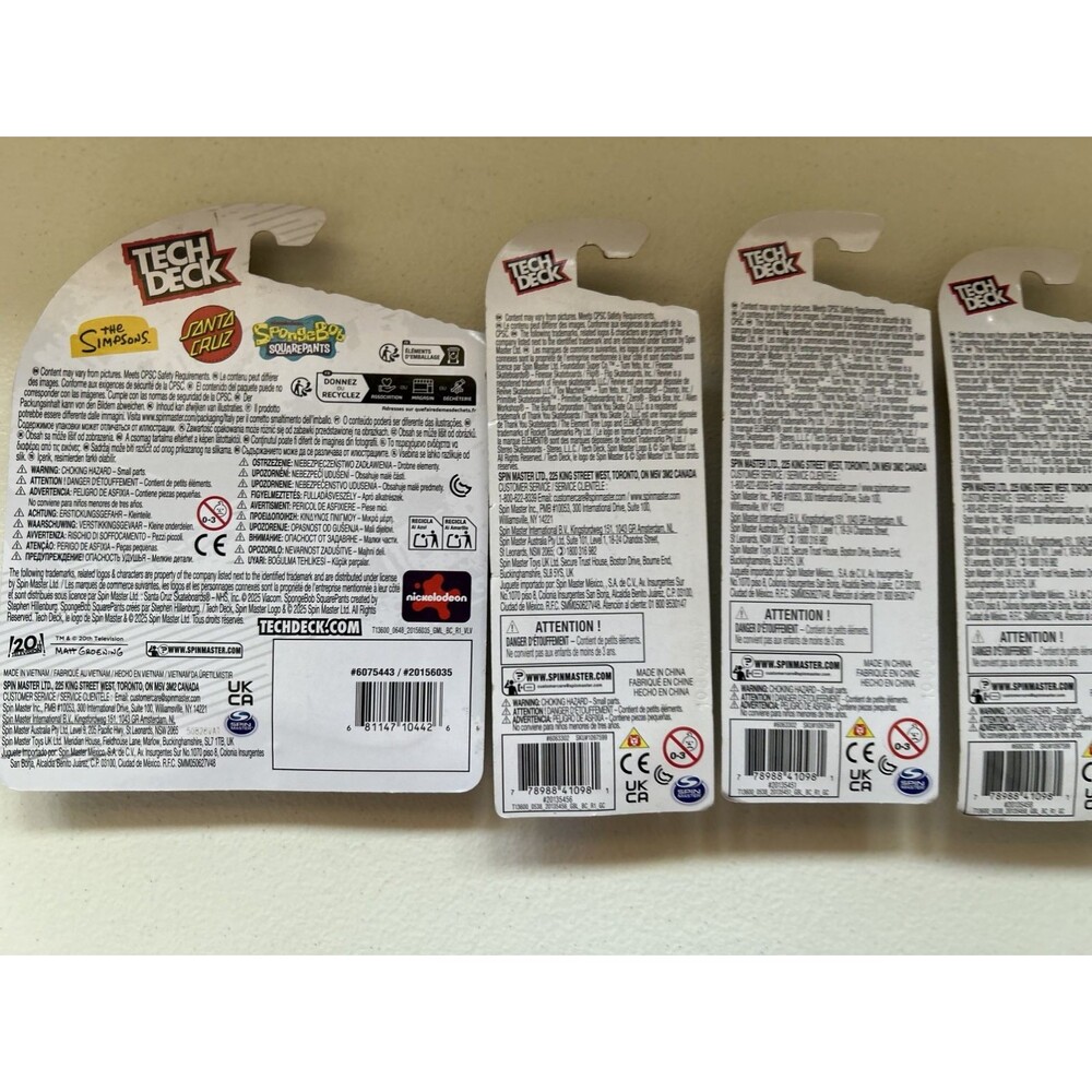 Tech Decks (6) New In Boxes - Picture 4 of 6